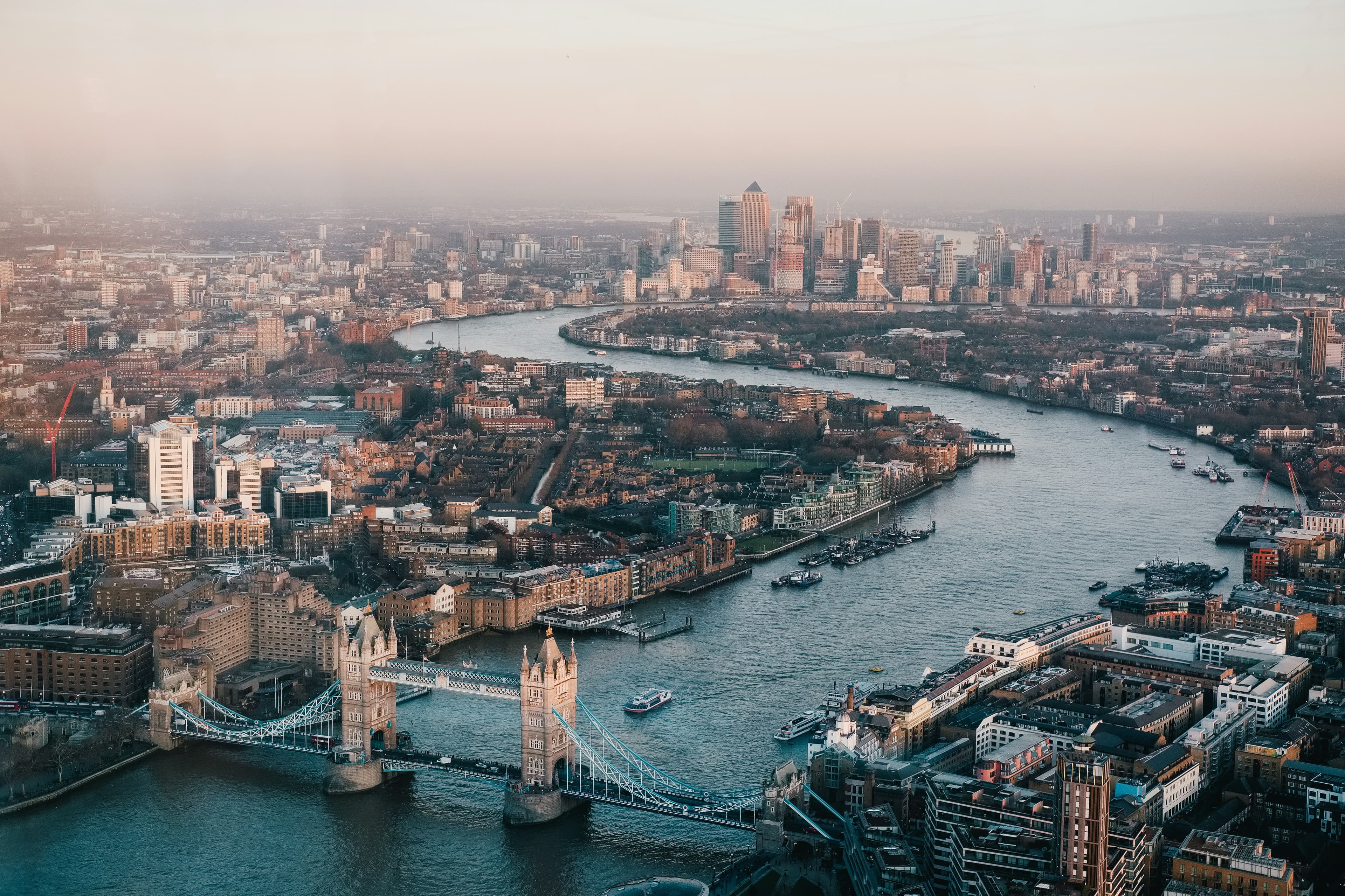 The City of London skyline